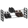 SCHUHREGAL TOWER - Schwarz, Metall (103/32/18cm) - IDIMEX
