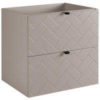 WASCHBECKUNTERSCHRANK TREND Kaschmir matt 60/46/60 cm - Kaschmir, Holzwerkstoff (60/60/46cm) - Rodan