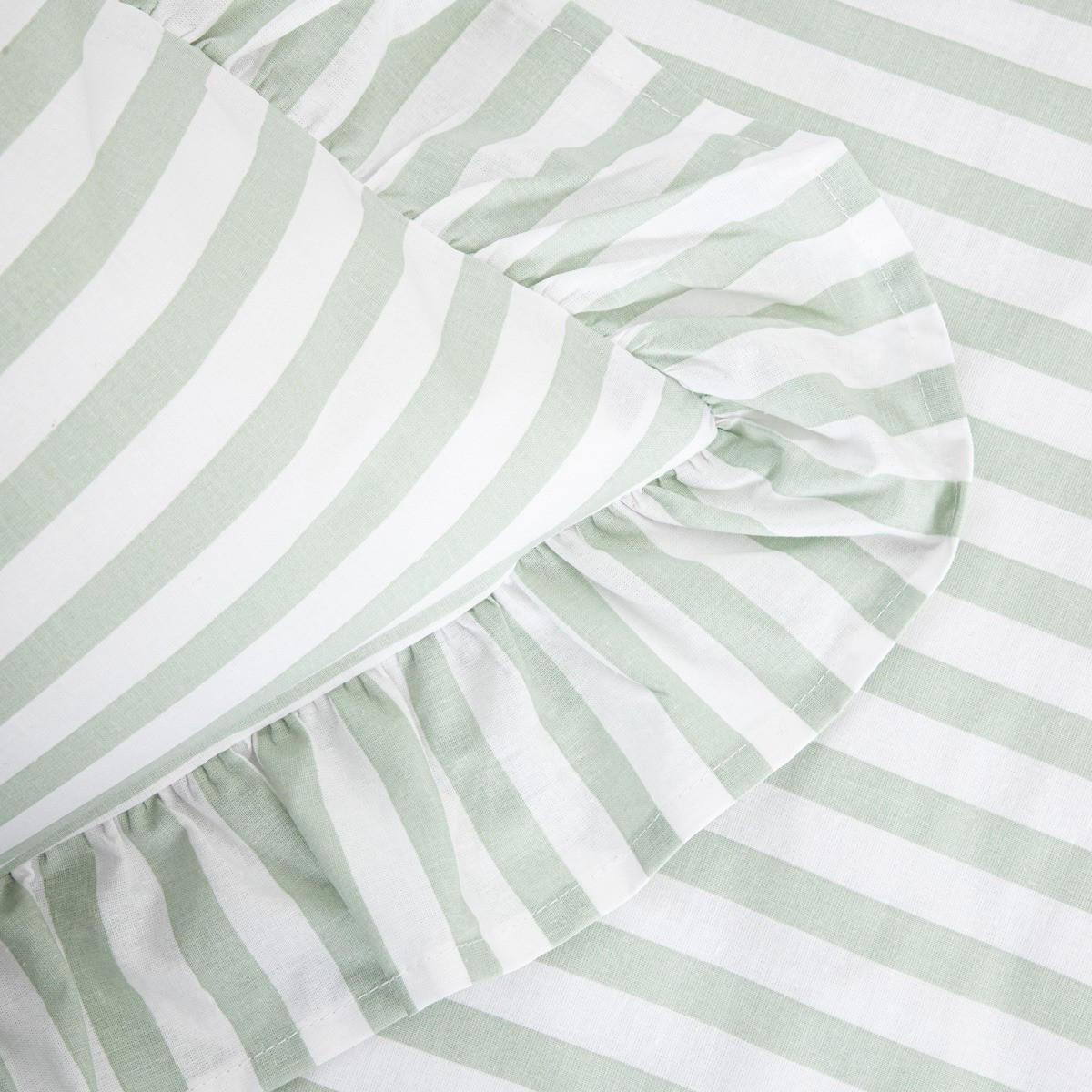 BETTWÄSCHE Trudy Pistazie 140/200 cm - Grün, Textil (140/200cm) - Homla