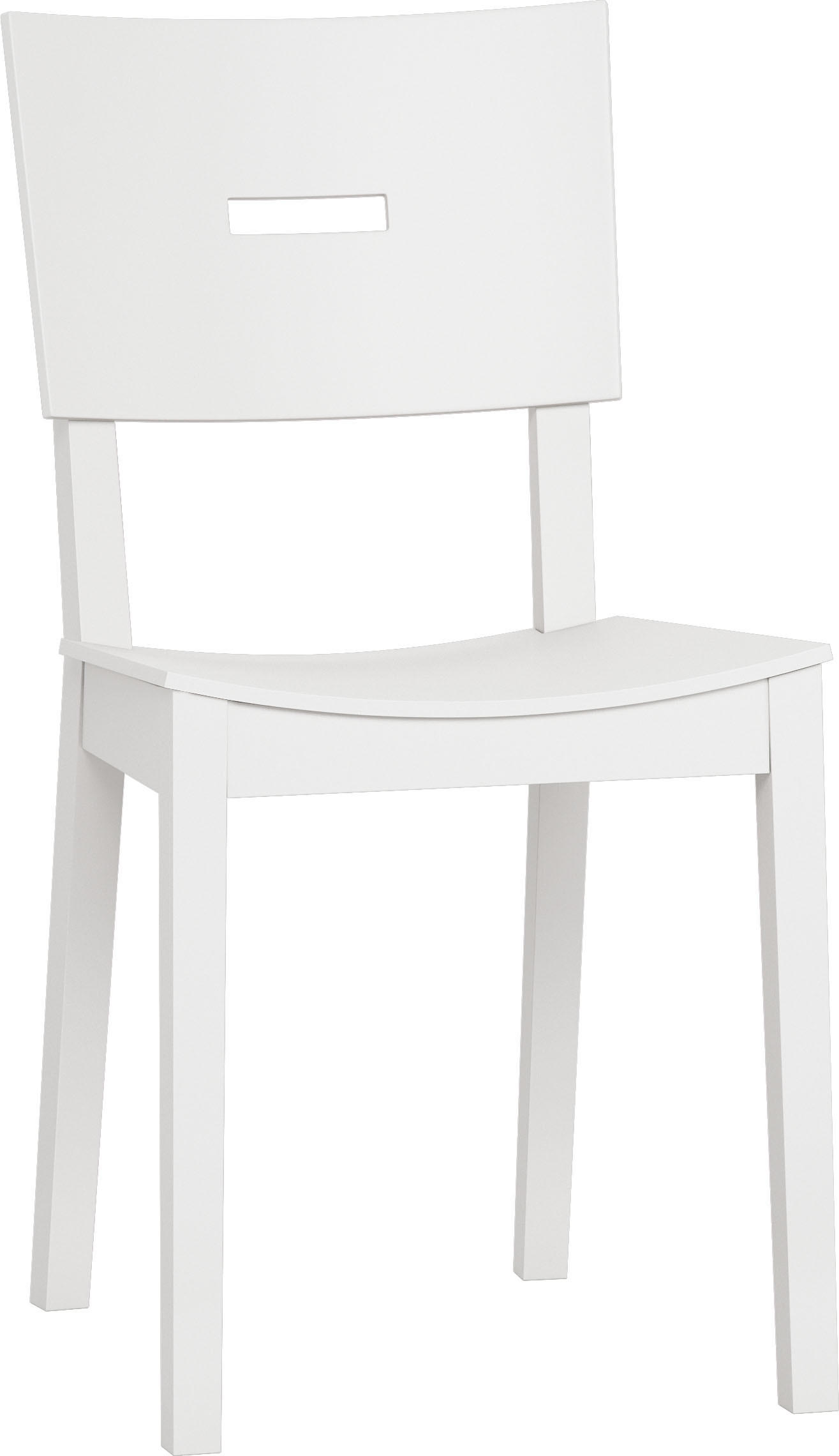 Vox Möbel Stuhl Weiß 43x86x50 cm