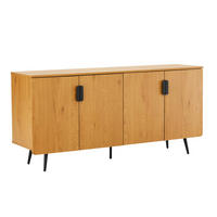 SIDEBOARD 160 cm, helles Holz - Beige, Holz (40/75/160cm) - Oviala