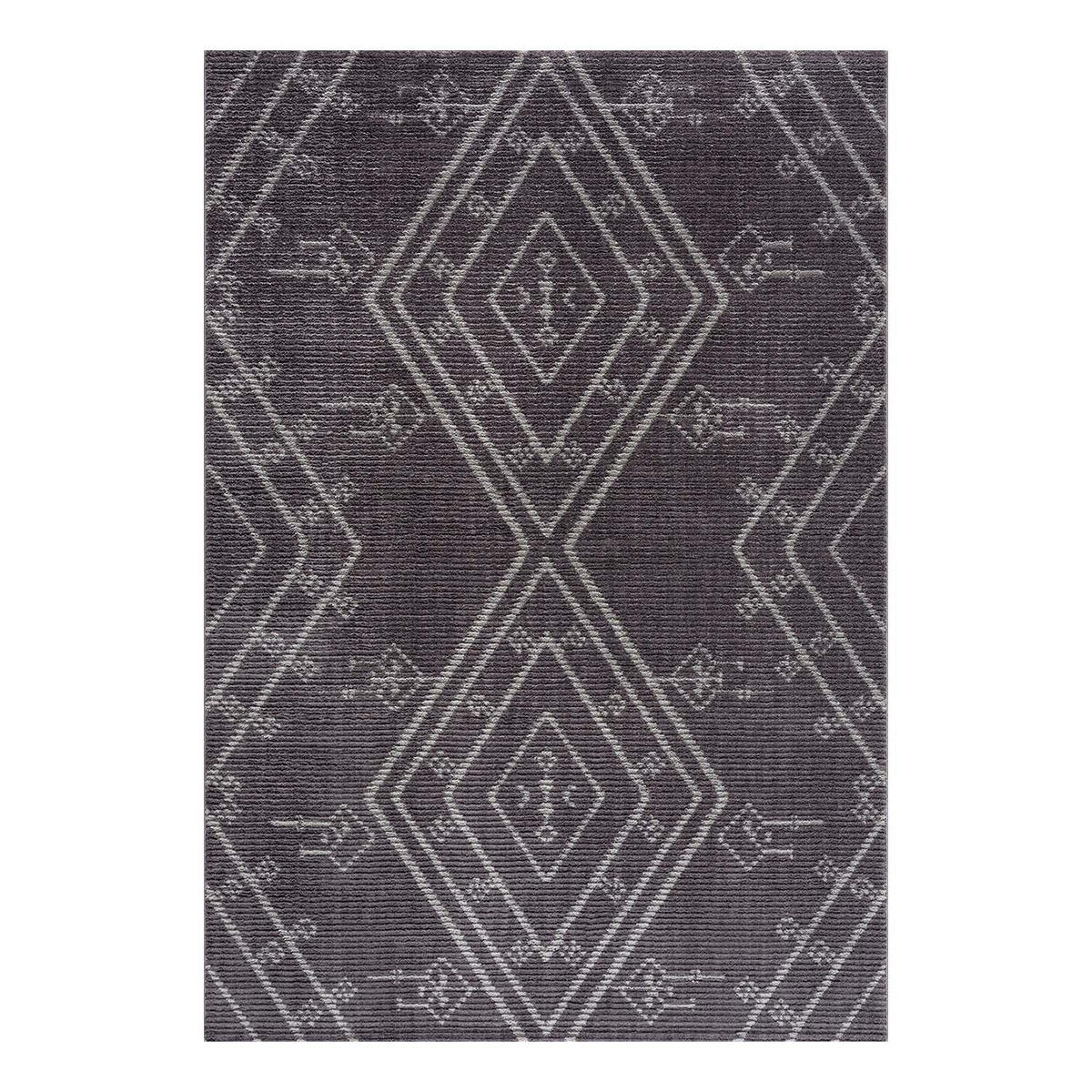 KURZFLOR-TEPPICH April 2291 Grau 140x200 cm - Grau, Textil (140/200cm) - carpet city