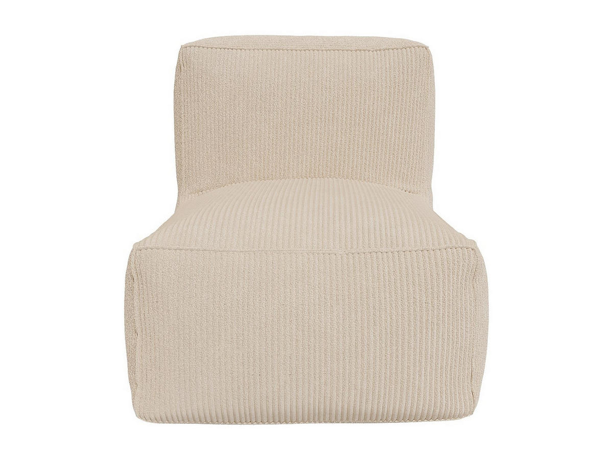 SESSEL - Cord - Beige - NOUMARA - Beige, Textil (70/80/95cm) - Vente-Unique