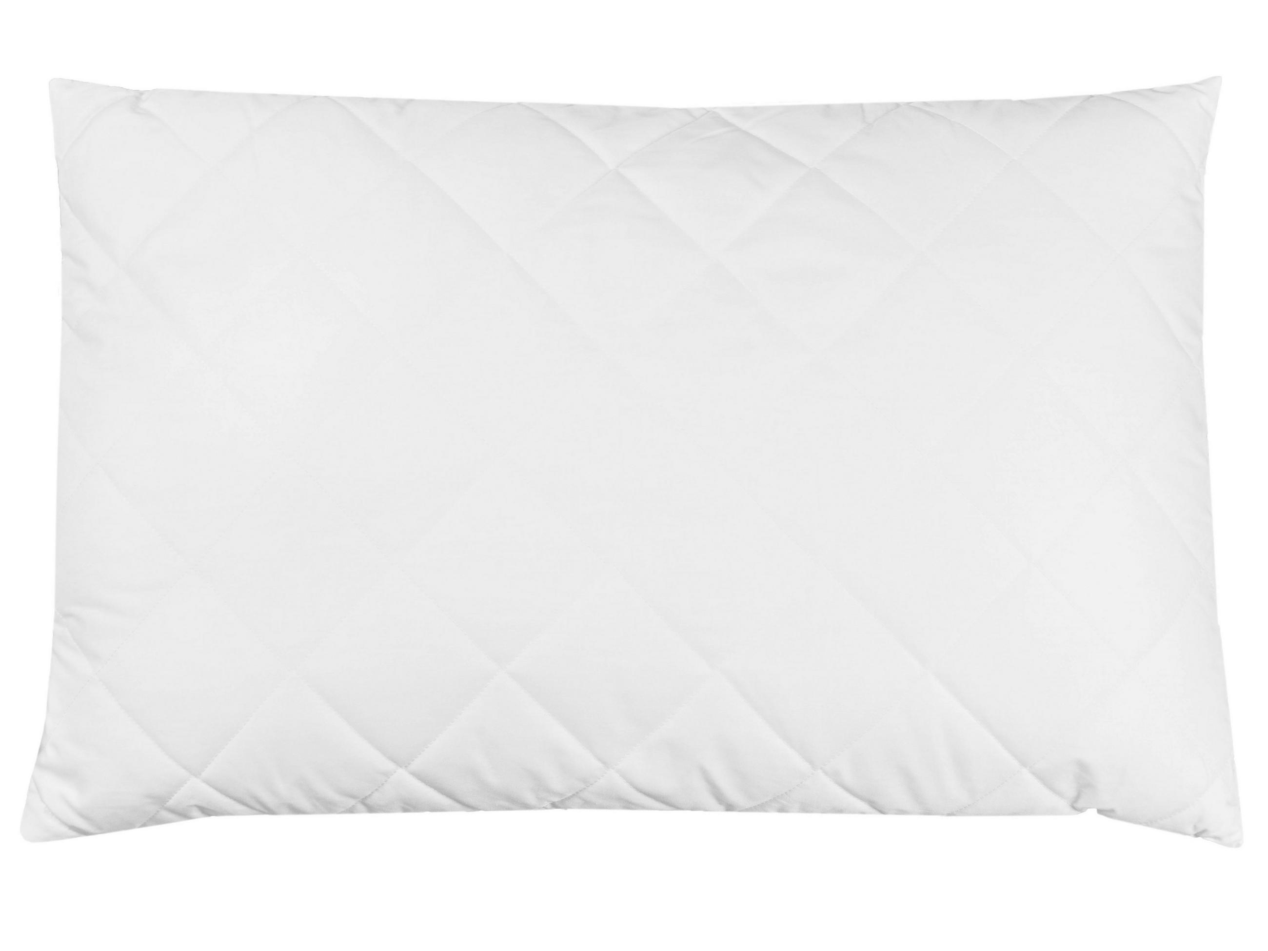 KISSEN, 60x90 cm, 50% Polyester, 50% Baumwolle, Weiß - Weiß, Textil (60/90cm) - Zollner