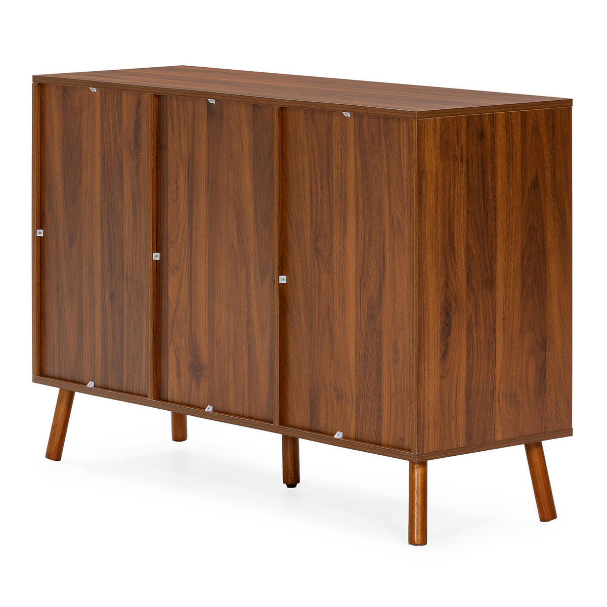 SIDEBOARD Canadá 3 türen Walnuss-Optik - Walnussfarben, Holzwerkstoff (120/80/40cm) - VS Venta-stock