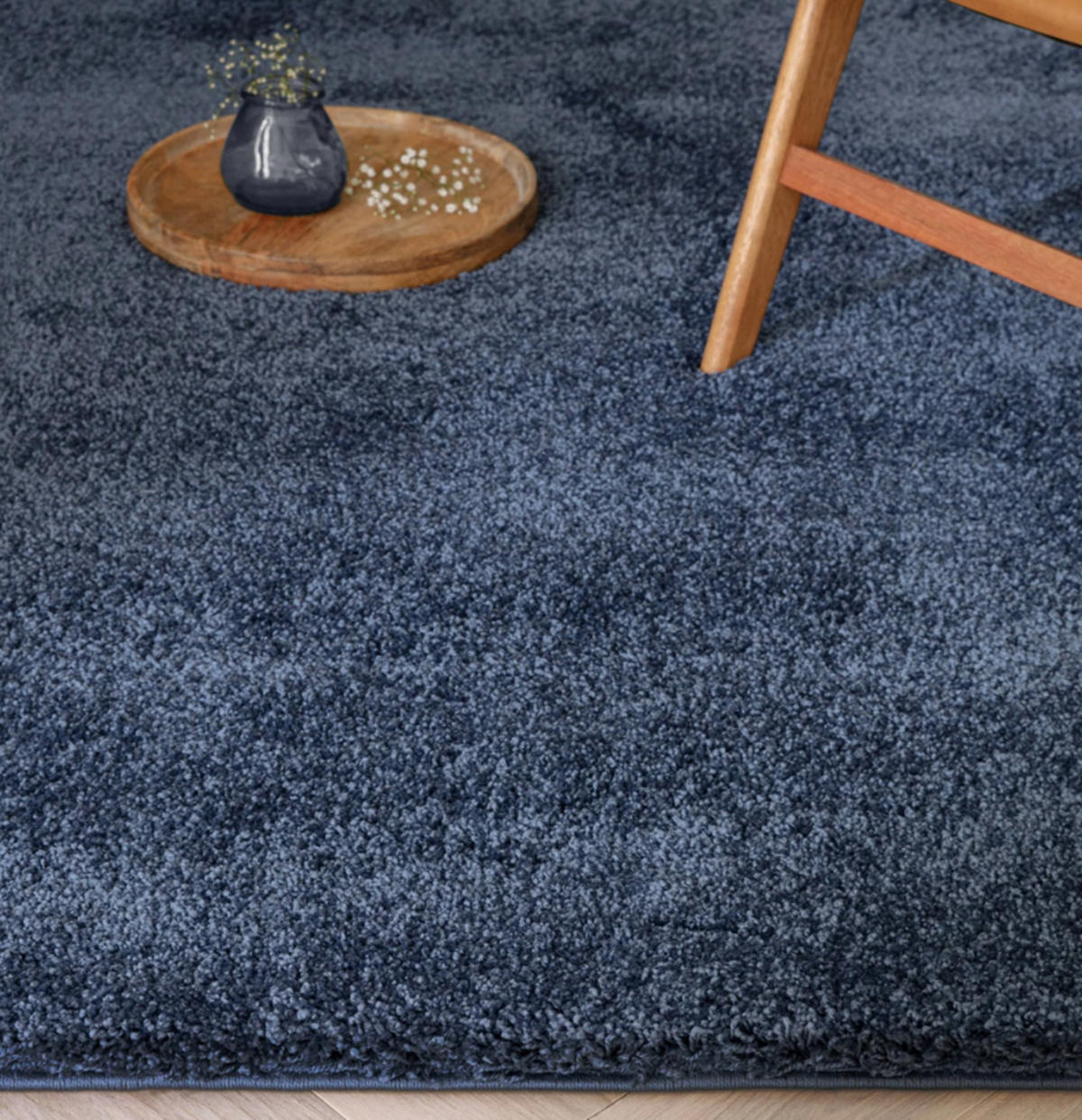 TEPPICH modern Wohn-/Schlafzimmer MAPY Blau 160x230 cm - Blau, Textil (160/230cm) - Novatrend