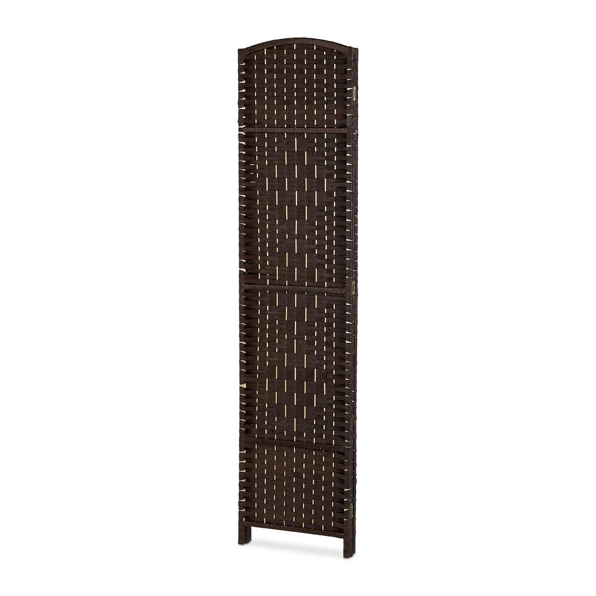 PARAVENT - Braun, Holz/Papier (120/170/2cm) - Relaxdays