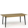 ESSTISCH VIDIS Esszimmer, Ausziehbar - Eichefarben, Holzwerkstoff (90/160/76cm) - KONSIMO®