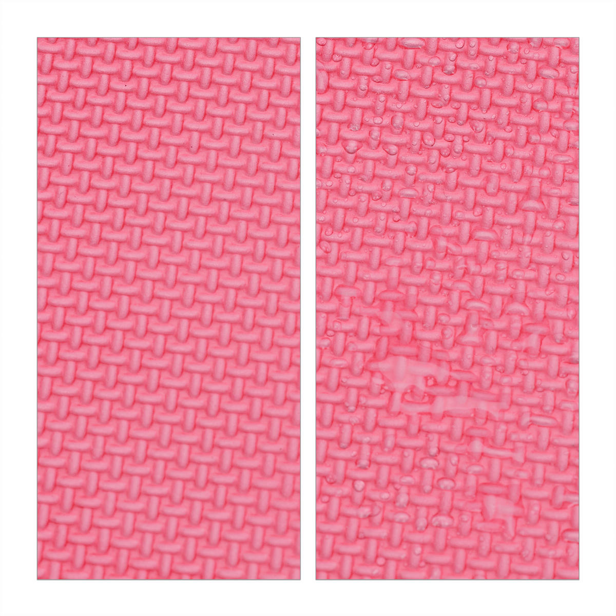 36-TLG.PUZZLEMATTE - Rosa, Kunststoff (31.5/31.5cm) - Relaxdays