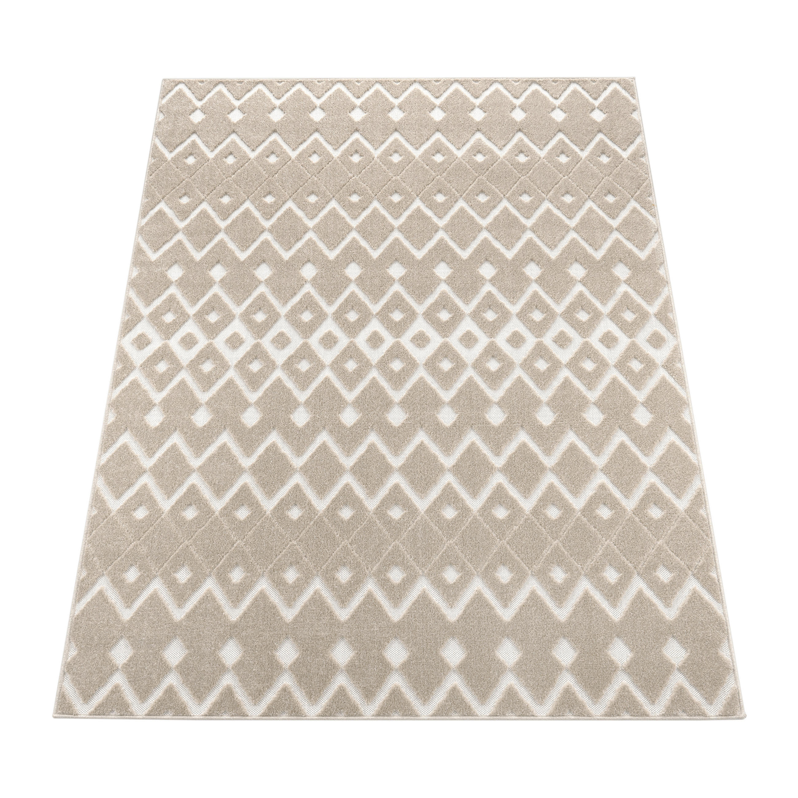 OUTDOORTEPPICH 160/230 cm Stilo 868 - Beige, Textil (160/230cm) - Paco Home