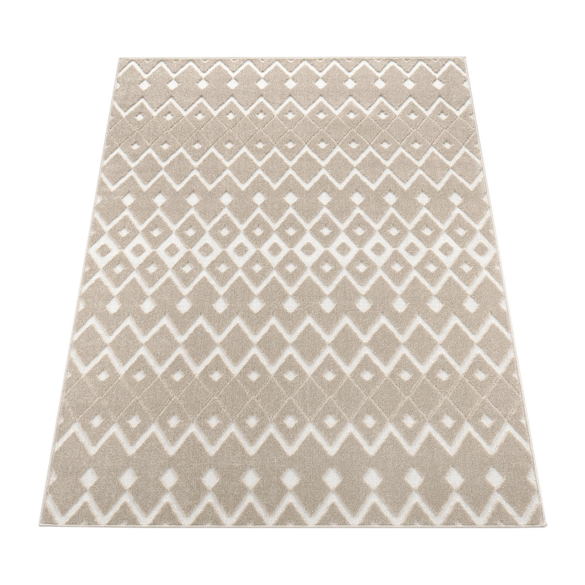 OUTDOORTEPPICH 160/230 cm Stilo 868 - Beige, Textil (160/230cm) - Paco Home
