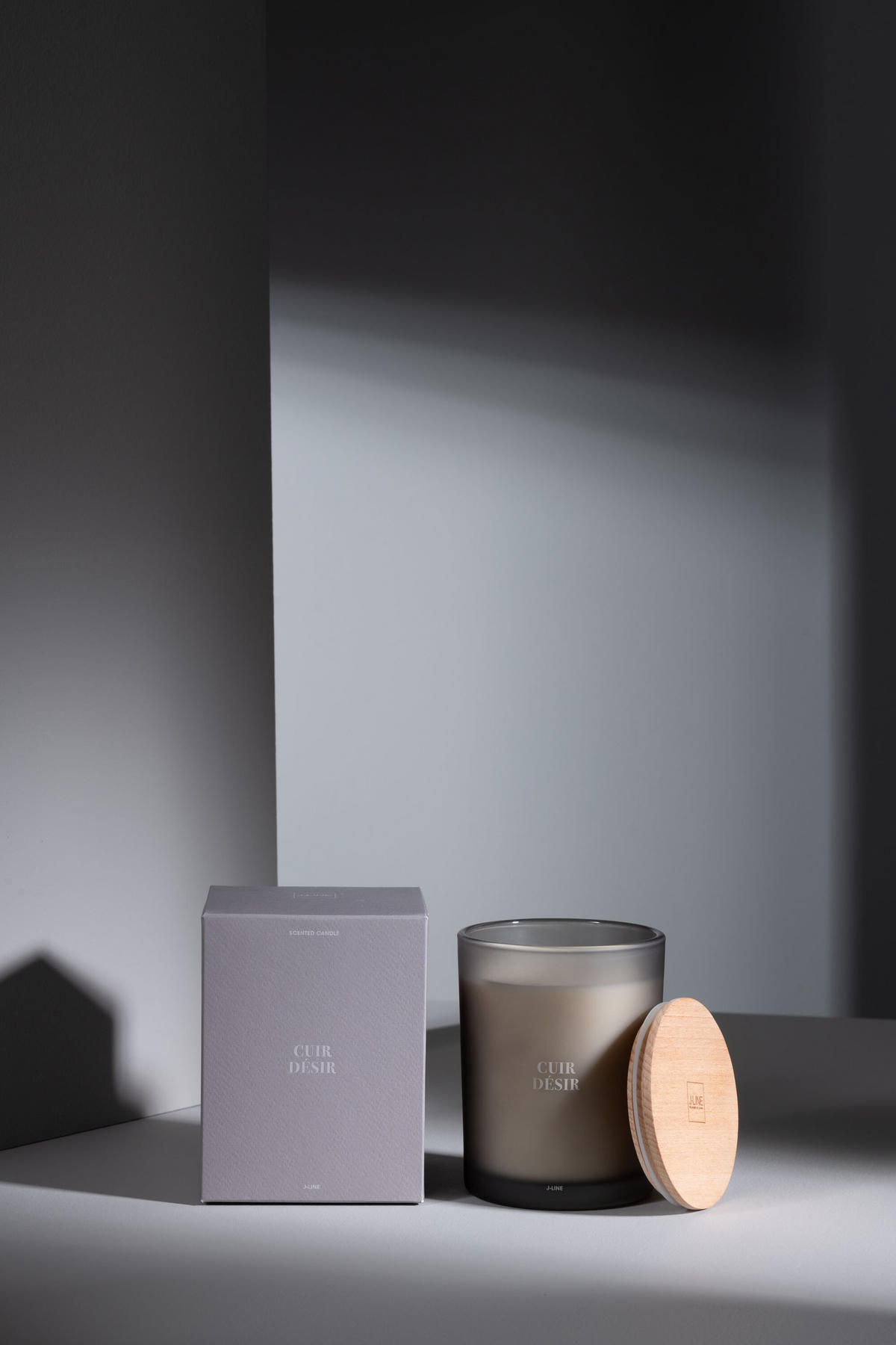DUFTKERZE ACCORDS ESSENTIELS - Braun - 52 Std. - Braun, Paraffin (10.5/14cm) - J-Line