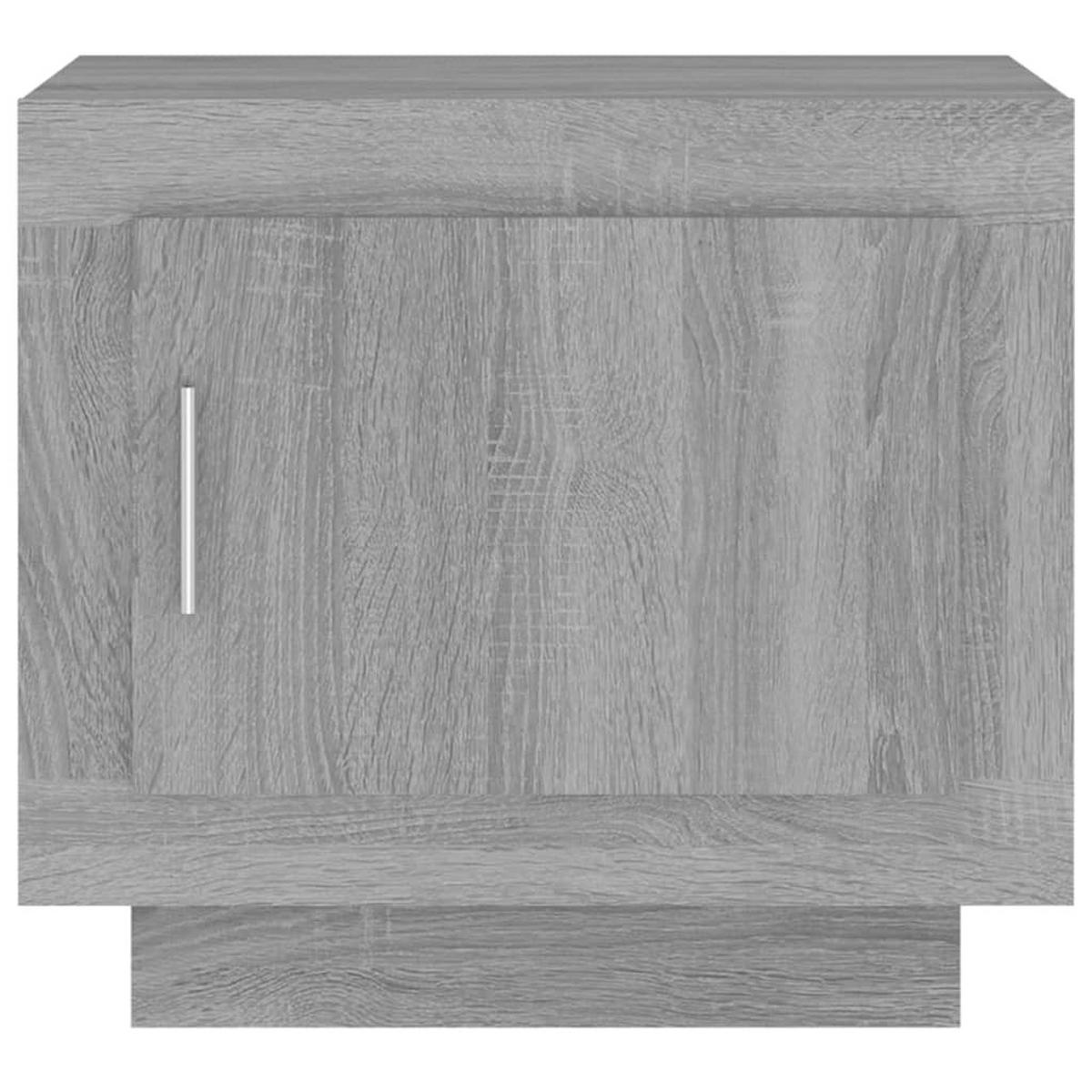COUCHTISCH Grau Sonoma 51x50x45 cm Holzwerkstoff - Grau, Holzwerkstoff (51/50/45cm) - furnicato