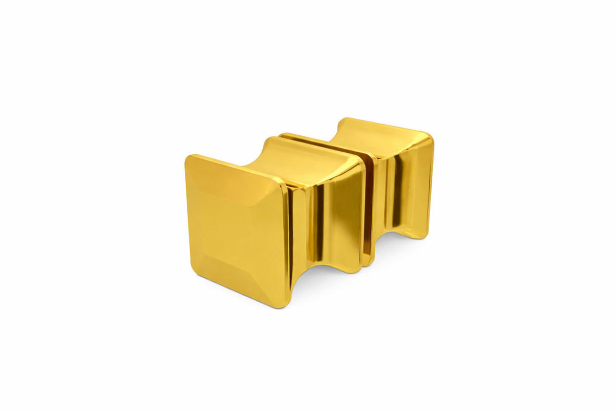 DUSCHKABINE Emma 90 x 100 x 90 x 180 cm U-Form Gold inkl. Duschwanne & Siphon - Goldfarben, Glas (90/90/180cm) -  Glaswerk Westfalen
