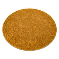 TEPPICH Soffi 120 cm - Goldfarben, Textil (120/120cm) - rugsX