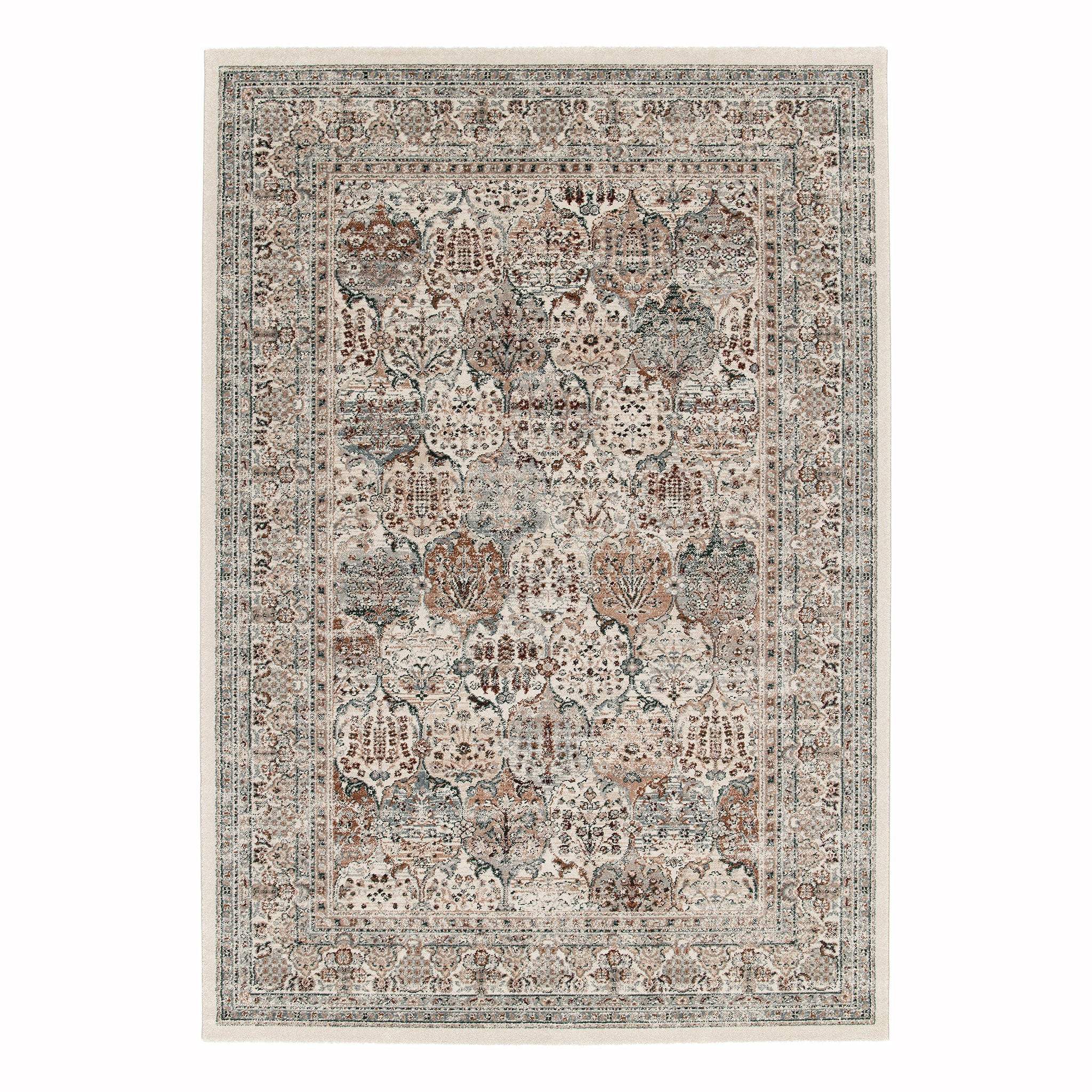 DESIGN-TEPPICH aus recycelten Fasern mehrfarbig - Multicolor, Textil (120/170cm) - AFK Living
