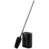 WC-GARNITUR BARBENA, schwarz, Kunststoff Edelstahl - Schwarz, Metall (11/53/4cm) - bremermann