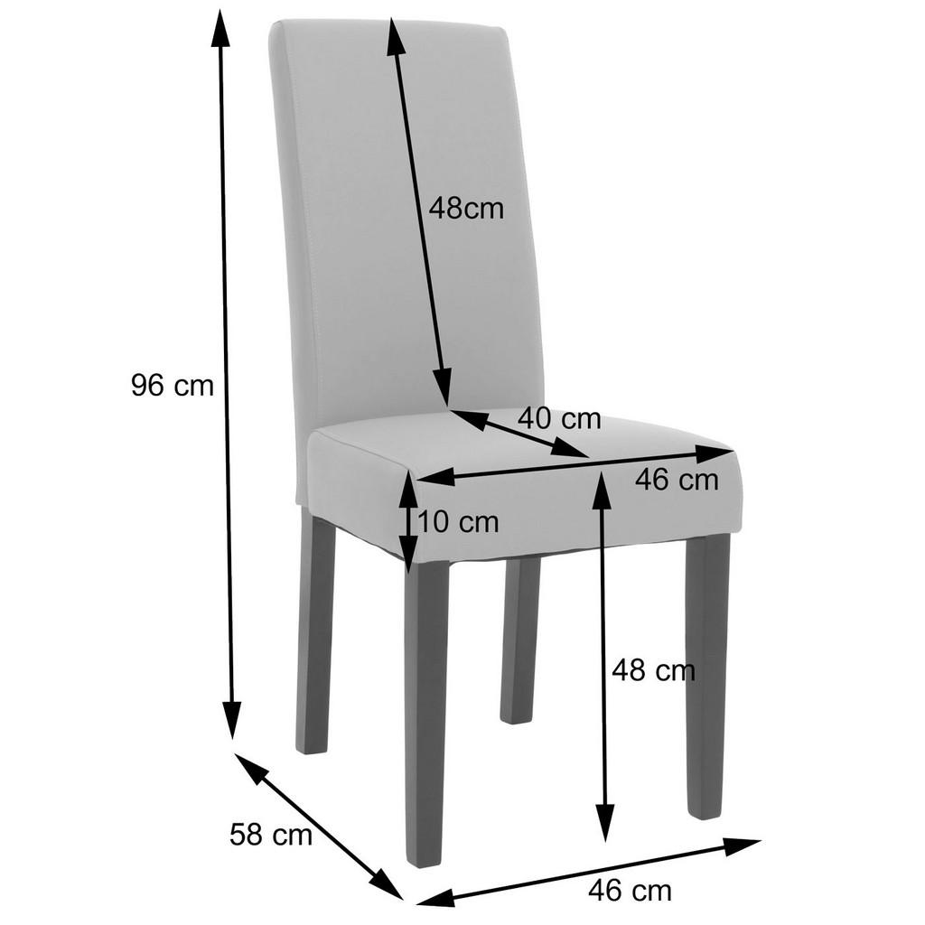 Thumbnail - MCW Esszimmerstuhl, Weiß, Textil, 46x96x58 cm, Esszimmer, Stühle, Esszimmerstühle, Vierfußstühle