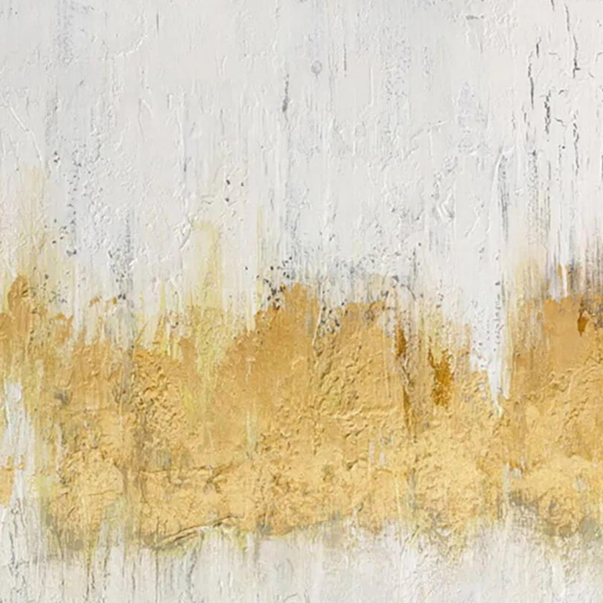 ACRYLBILD HANDGEMALT 90/60 cm - Weiß, Holz/Textil (90/60cm) - KUNSTLOFT