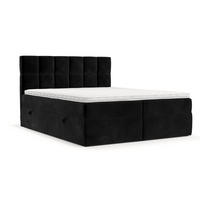 POSTEL BOXSPRING VARENO 180/200 Černá - černá, kov/dřevo (180/200cm) - AltaBeds