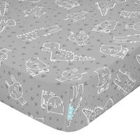 SPANNBETTTUCH best buddies 60x120x14 cm (kinderbett) mehrfarbig - Multicolor, Textil (60/120cm) - Happy Friday