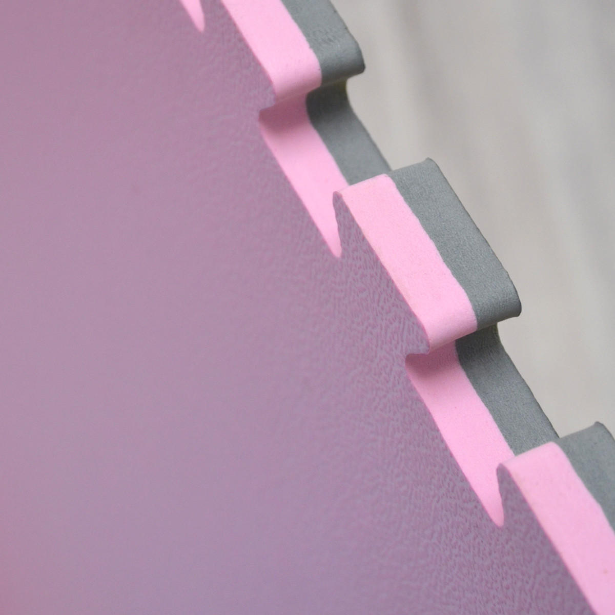 PUZZLEMATTE 90x90x2 cm, Pink - Pink, Kunststoff (90/90cm) - eyepower