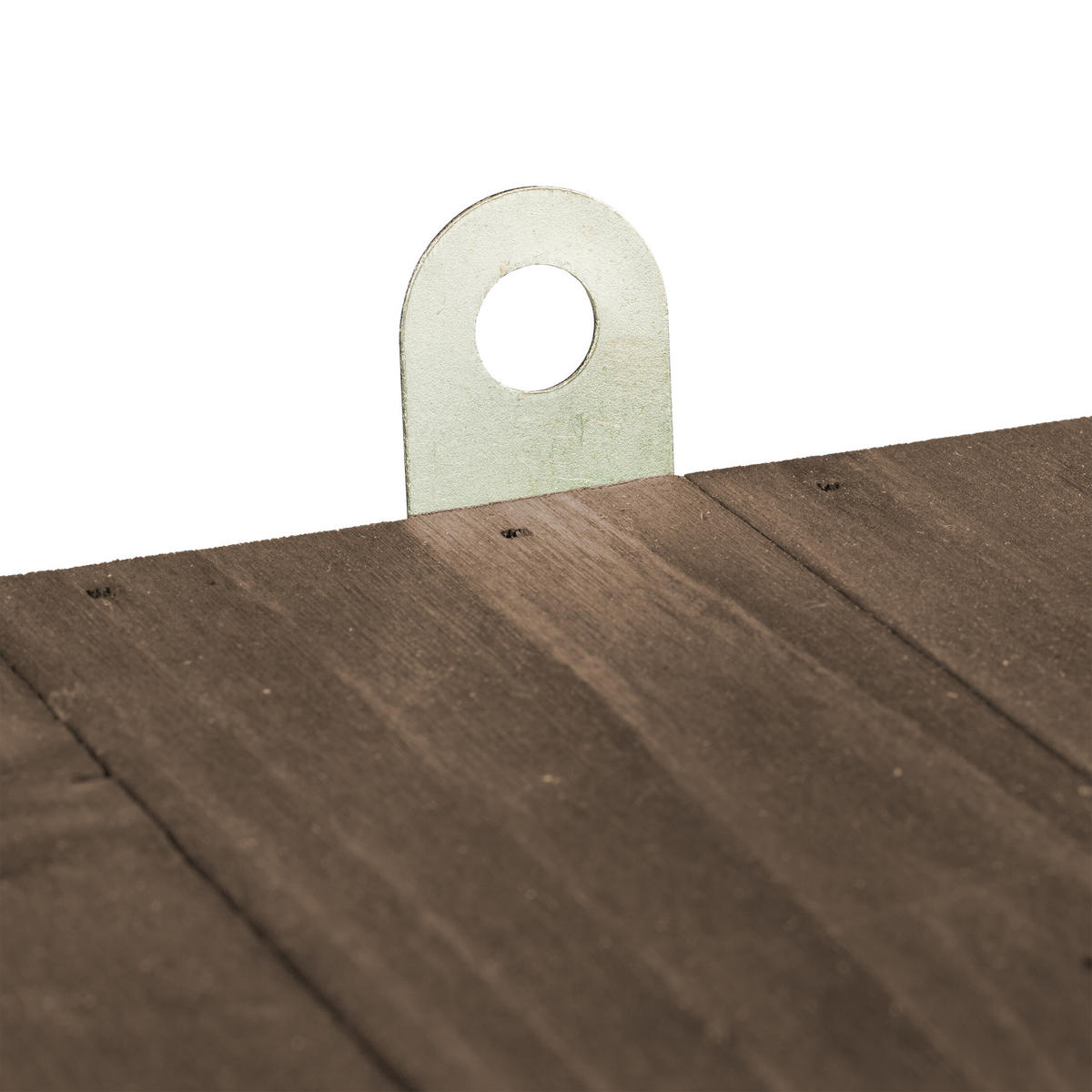 FLEDERMAUSKASTEN - Braun, Holz/Metall (22/37/12.5cm) - Relaxdays