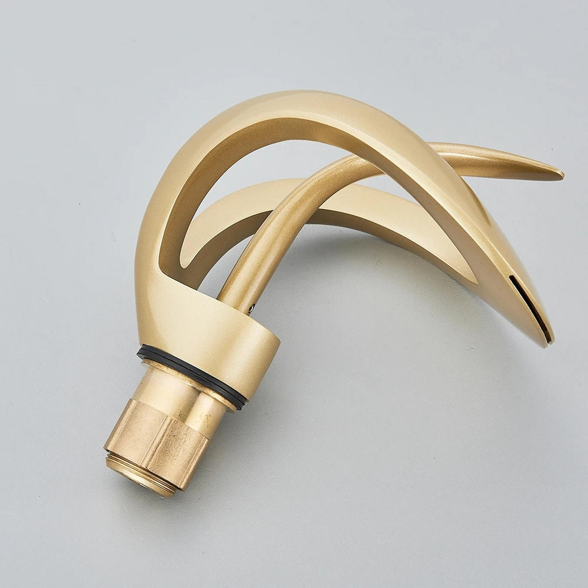 WASCHTISCHARMATUR Standard Gold - Goldfarben, Metall (9/15/5cm) - Beaface
