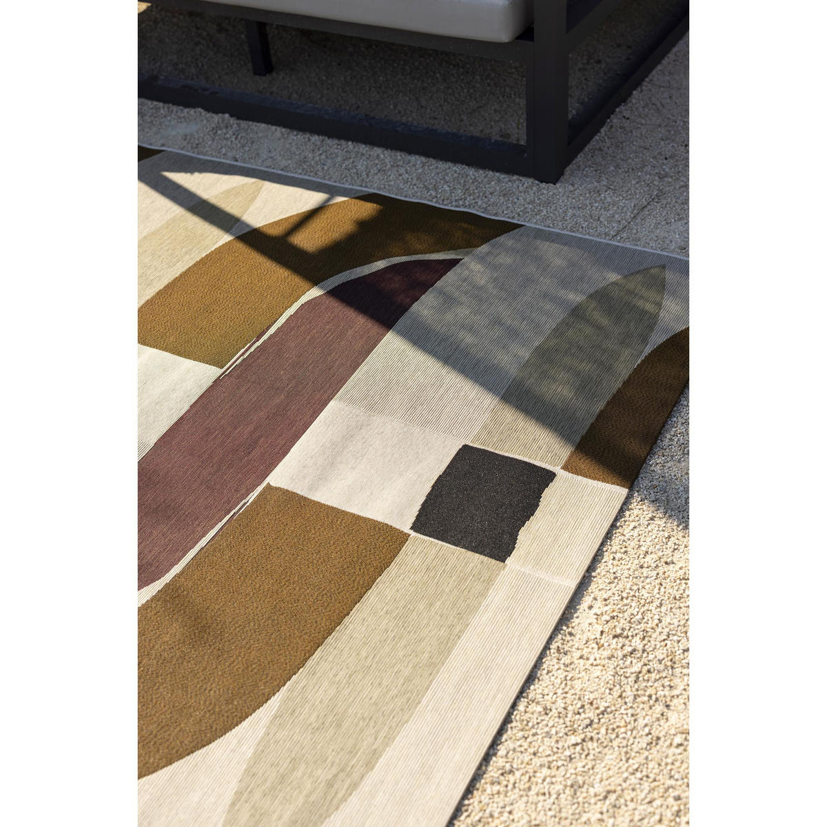 OUTDOOR-TEPPICH Kalia natur 200 x 290 x 1 cm - Naturfarben, Textil (200/290cm) - Vivaraise