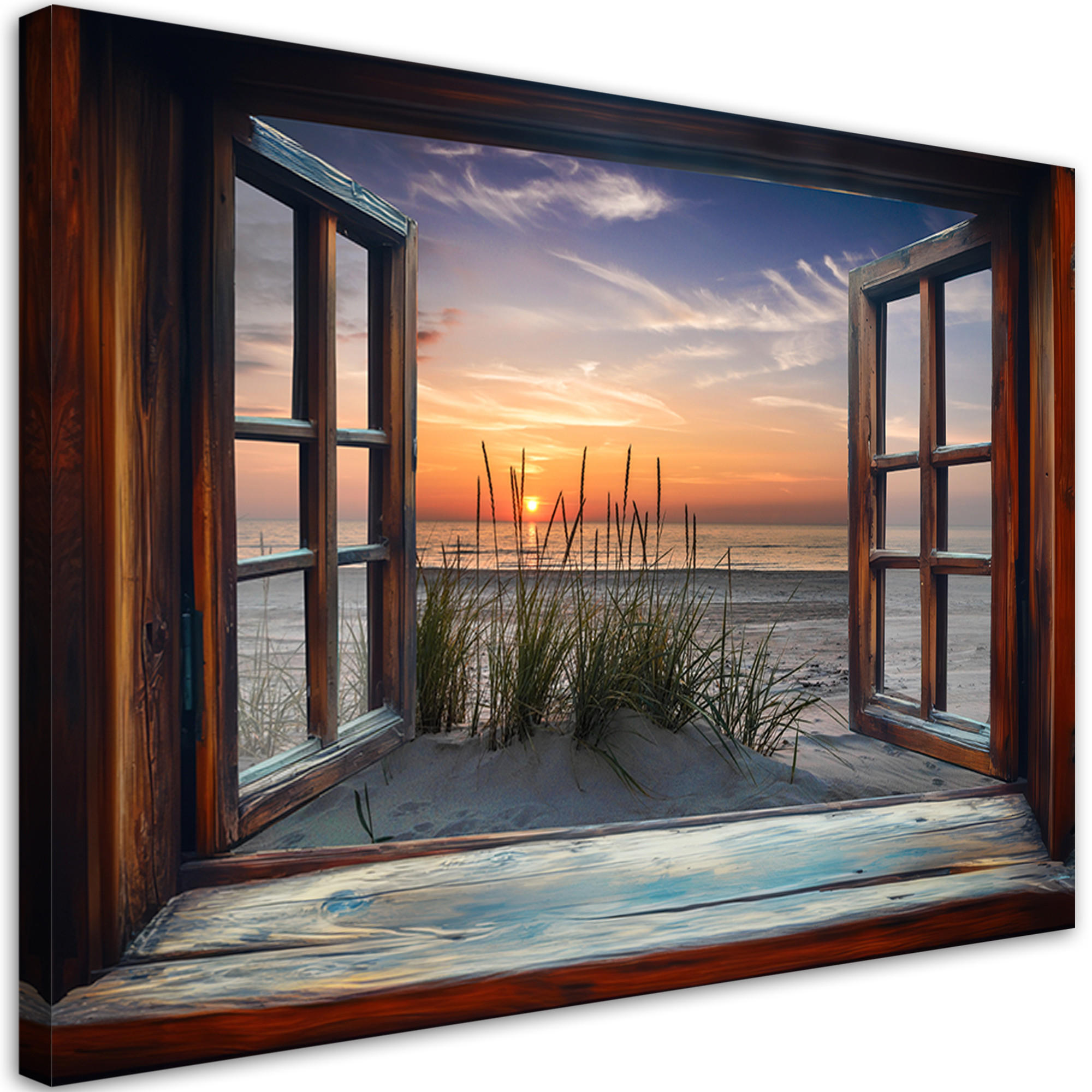Feeby Wandbild Braun 60x40 cm