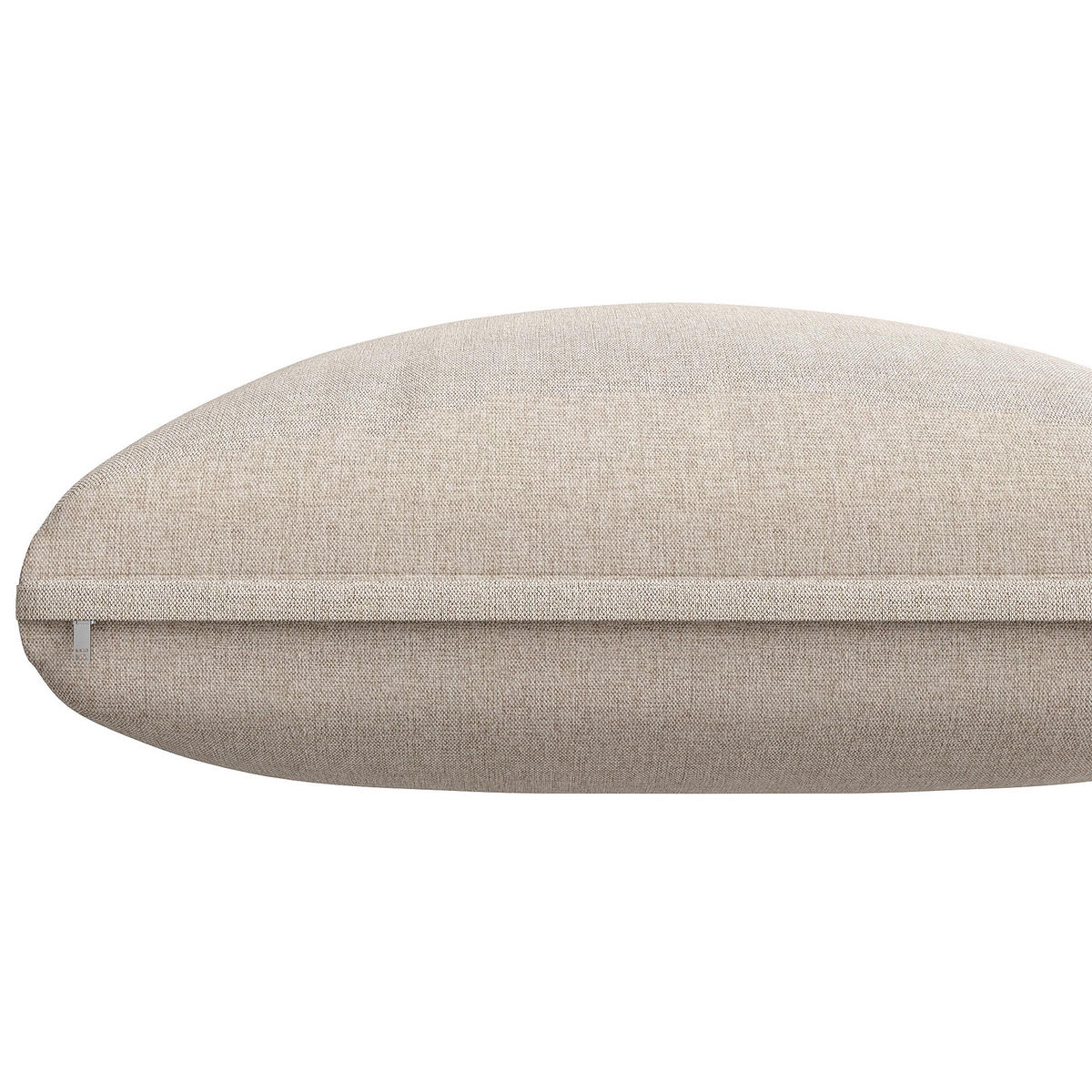 GARTENMÖBEL-SET Beige 5-teilig für 6-7 Personen mit PE-Rattan & Tisch - Beige, Metall - PANGIVO
