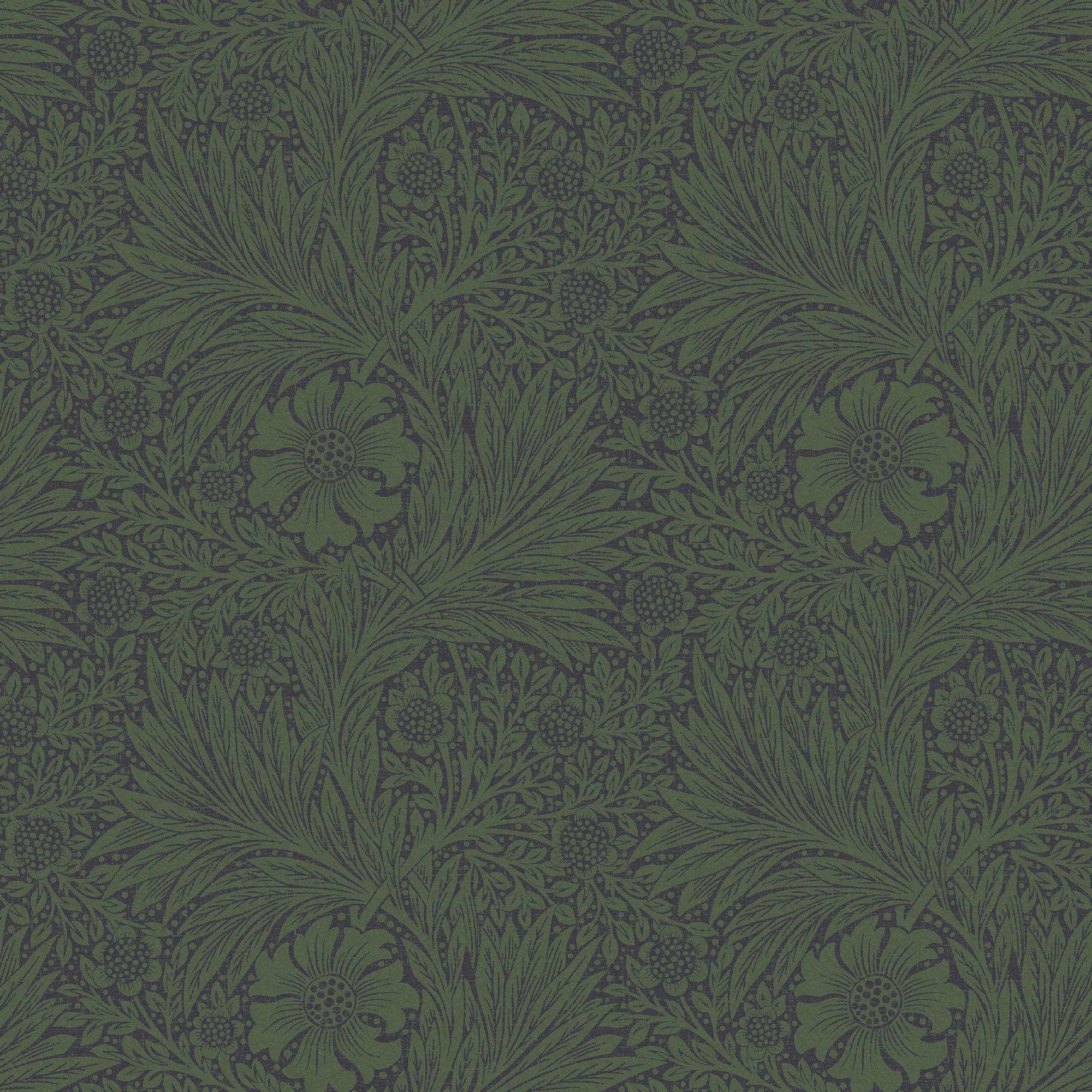 William Morris at Home Vliestapete Grün 52x1000 cm