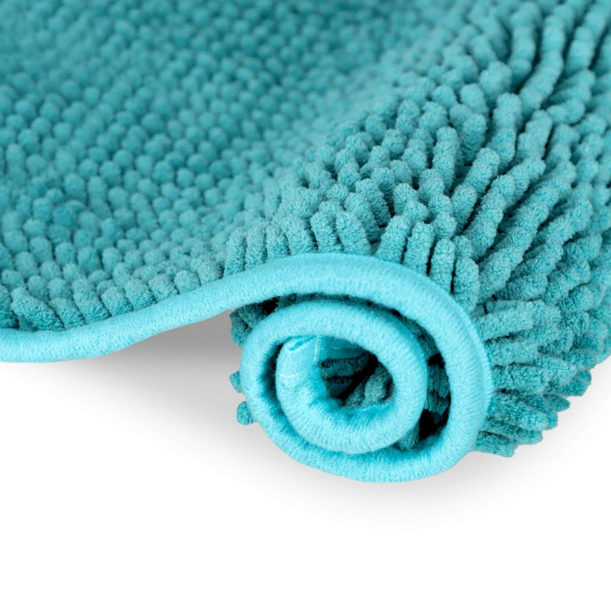 BADEMATTE MIT WC AUSCHNITT PARIS - Petrol, Textil (45/45cm) - WohnDirect