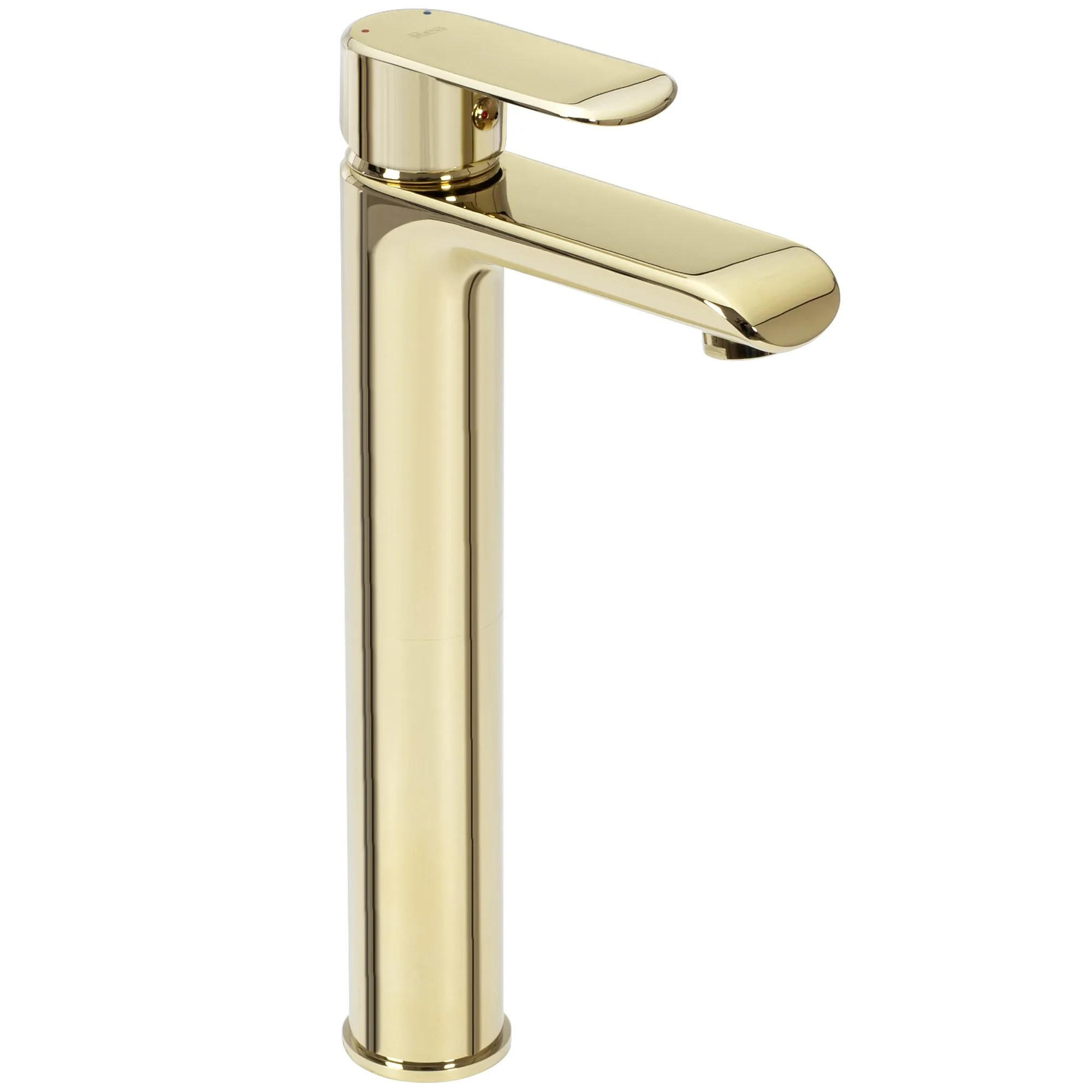 WASCHBECKENARMATUR Rea Bloom Gold High - Goldfarben, Metall (4.8/30/15cm) - REA