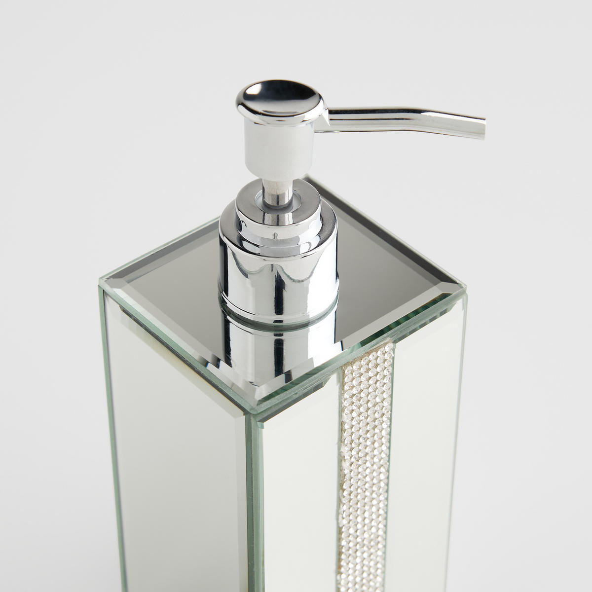 SEIFENSPENDER Mirrelis - Silberfarben, Glas (6.5/17.5/6cm) - home&you