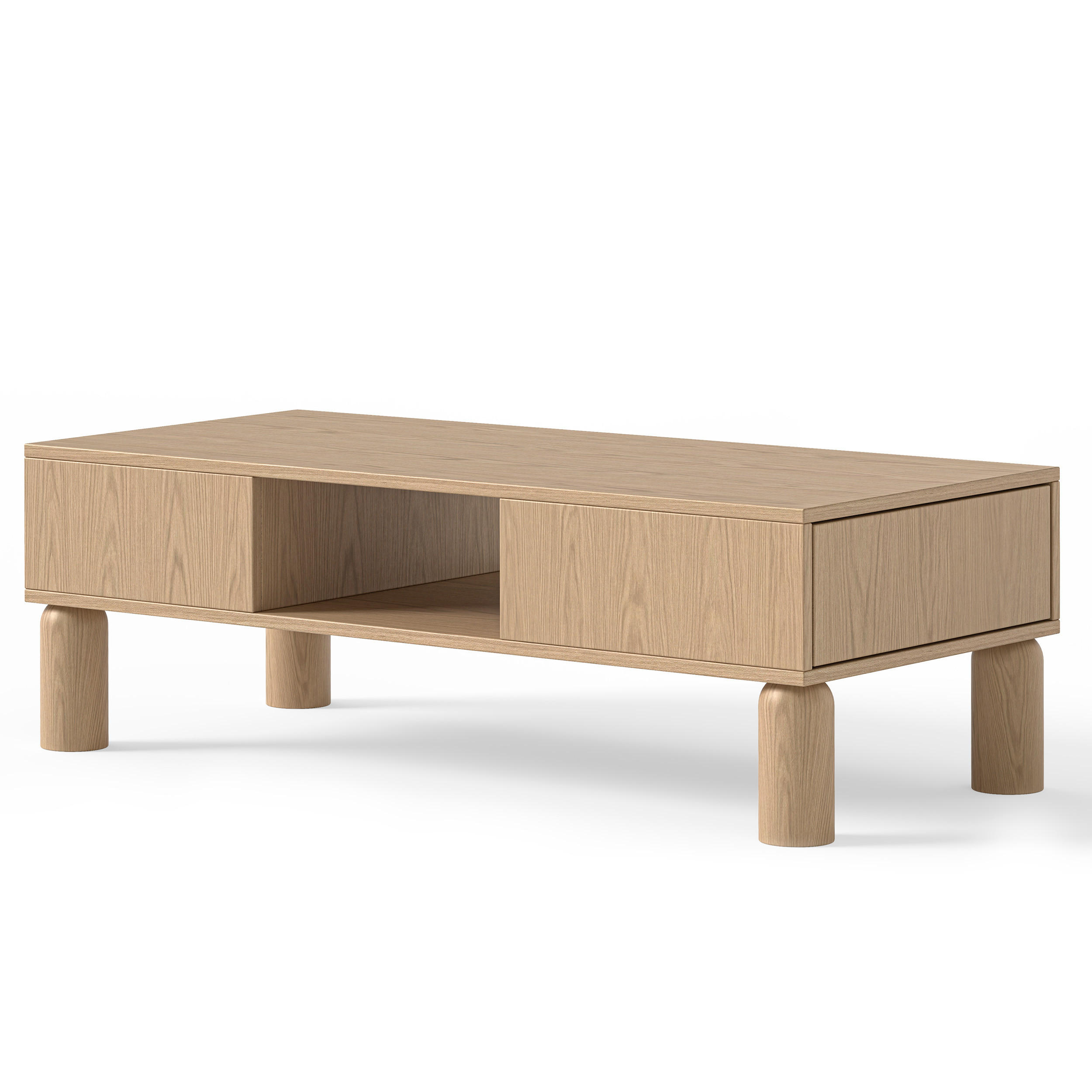 COUCHTISCH SENA - Eichefarben, Holzwerkstoff (40.6/110/61.6cm) - Idohome