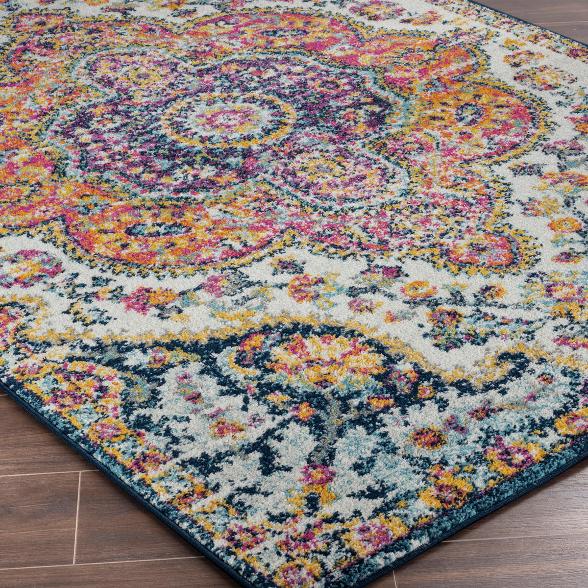 VINTAGE-TEPPICH Julia 120/170 cm Rosa - Pink, Textil (140/200cm) - LIVABLISS
