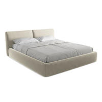 POLSTERBETT mit Bettkasten und Lattenrost 200x228 Creme - Perlmutt/Creme, Kunststoff/Textil (180/200cm) - LaMiaSofa