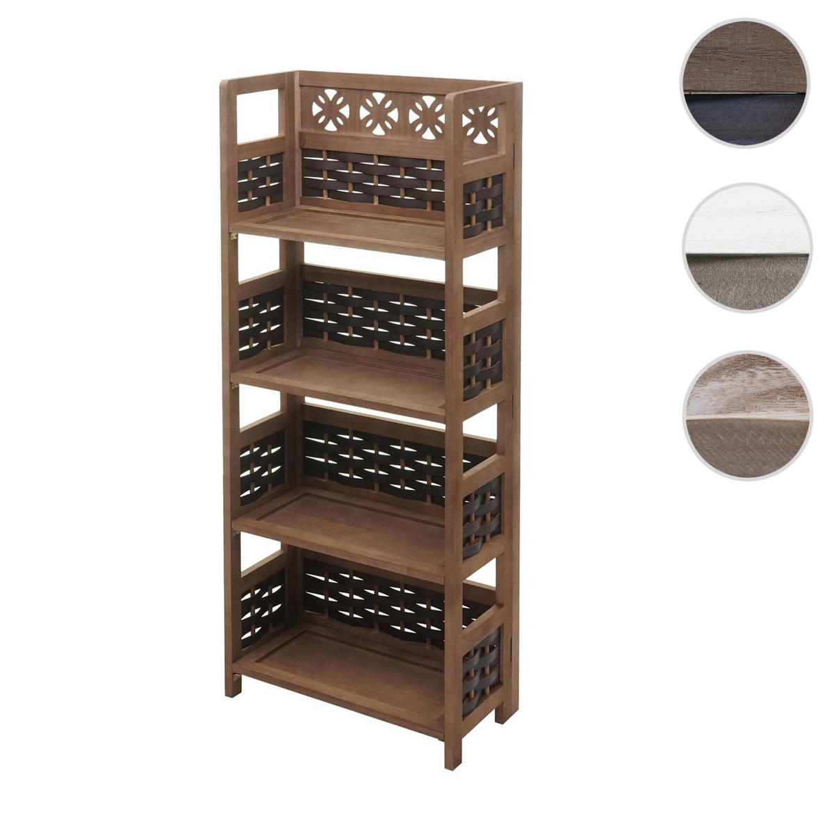 REGAL Dunkelbraun - Dunkelbraun, Holz (43/110/23cm) - MCW
