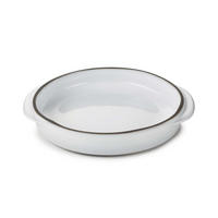 SCHÄLCHEN mit Griffen CARACTERE 14 cm Kumuluswolke - Weiß, Keramik (14cm) - Revol Porcelaine France