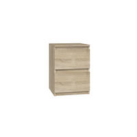NACHTTISCH MALWA M2 - EICHE SONOMA - Sonoma Eiche, Holzwerkstoff (30/40/30cm) - CDF