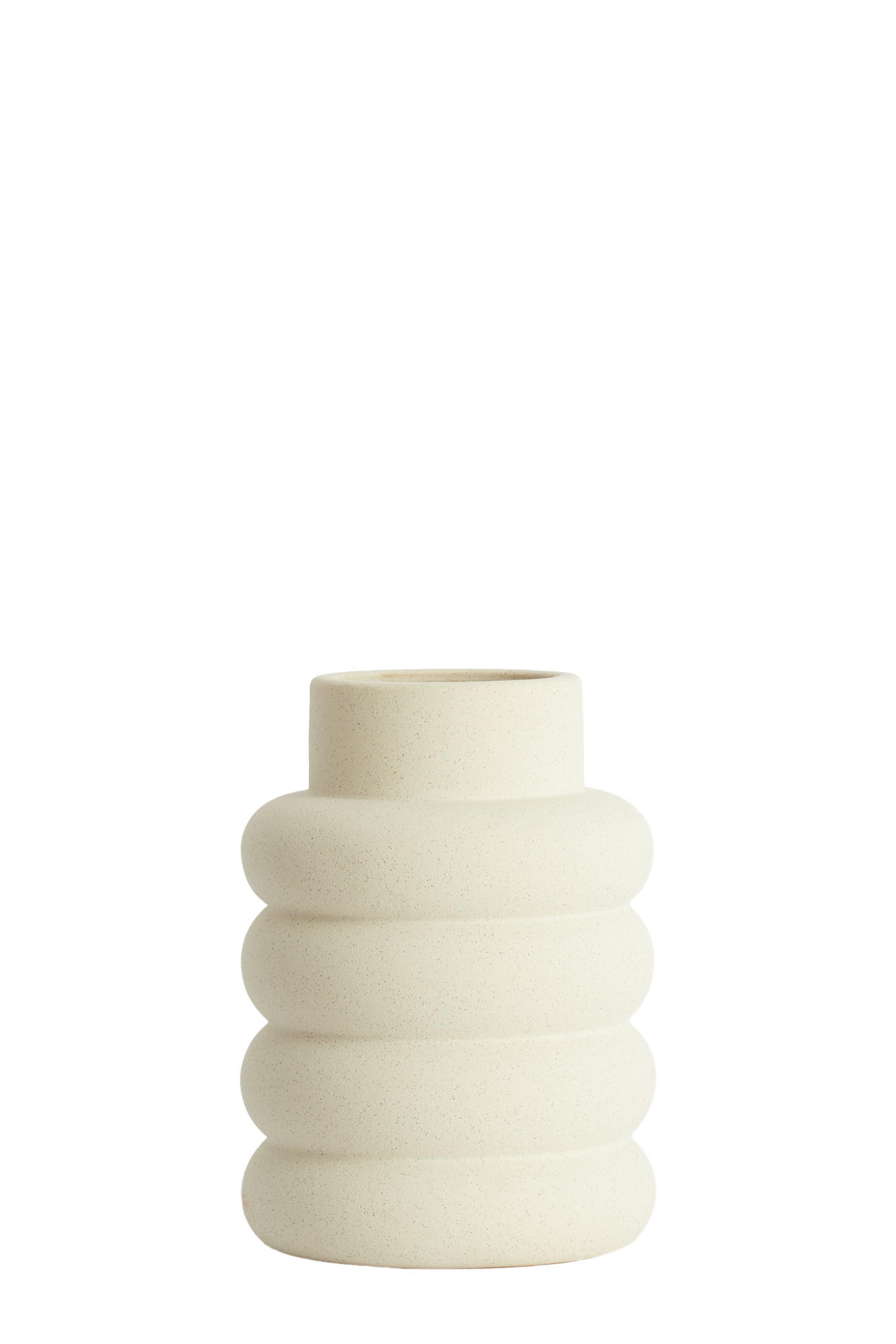 VASE Triora Weiß Ø23/32,5 cm - Weiß, Keramik (32.5cm) - Light & Living