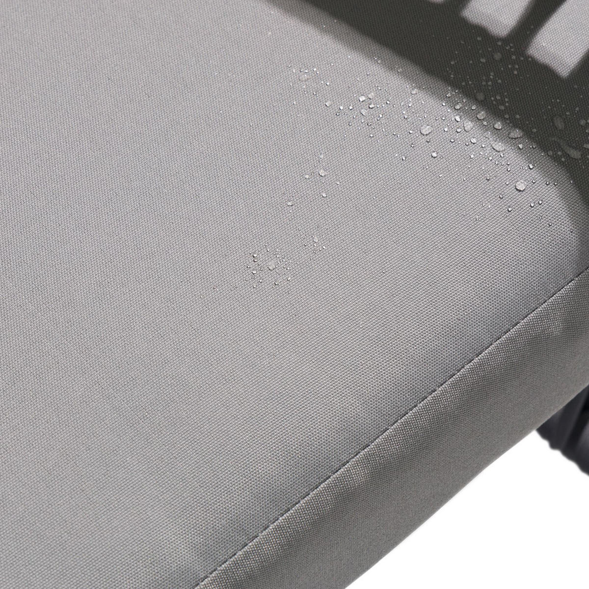 GARTENLOUNGE KULO 4er Set grau - Grau, Textil - IDIMEX