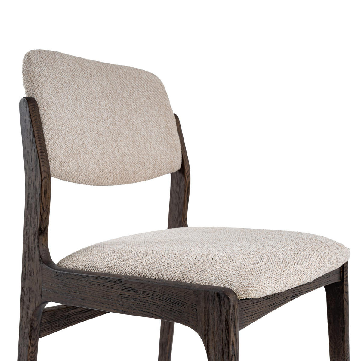STUHL Oslo, Espresso Eiche - Braun, Holz (45/83/45cm) - WOODEK