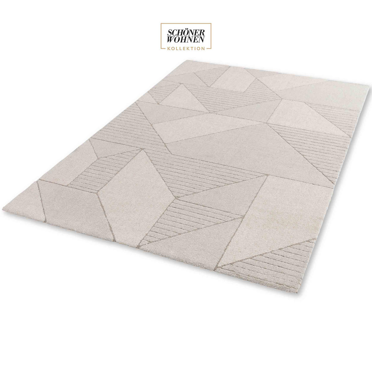 HOCHFLORTEPPICH AMAZE - Multicolor, Textil (160/230cm) - Schöner Wohnen