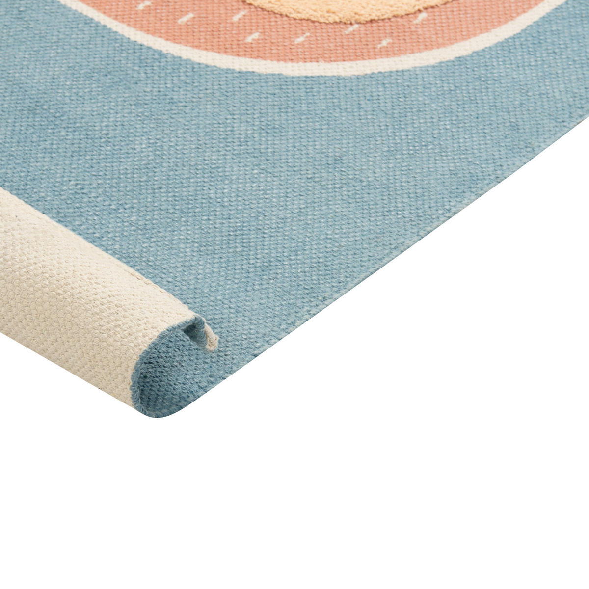 KINDERTEPPICH Isak 150/80 cm - Blau, Textil (80/150cm) - Beliani