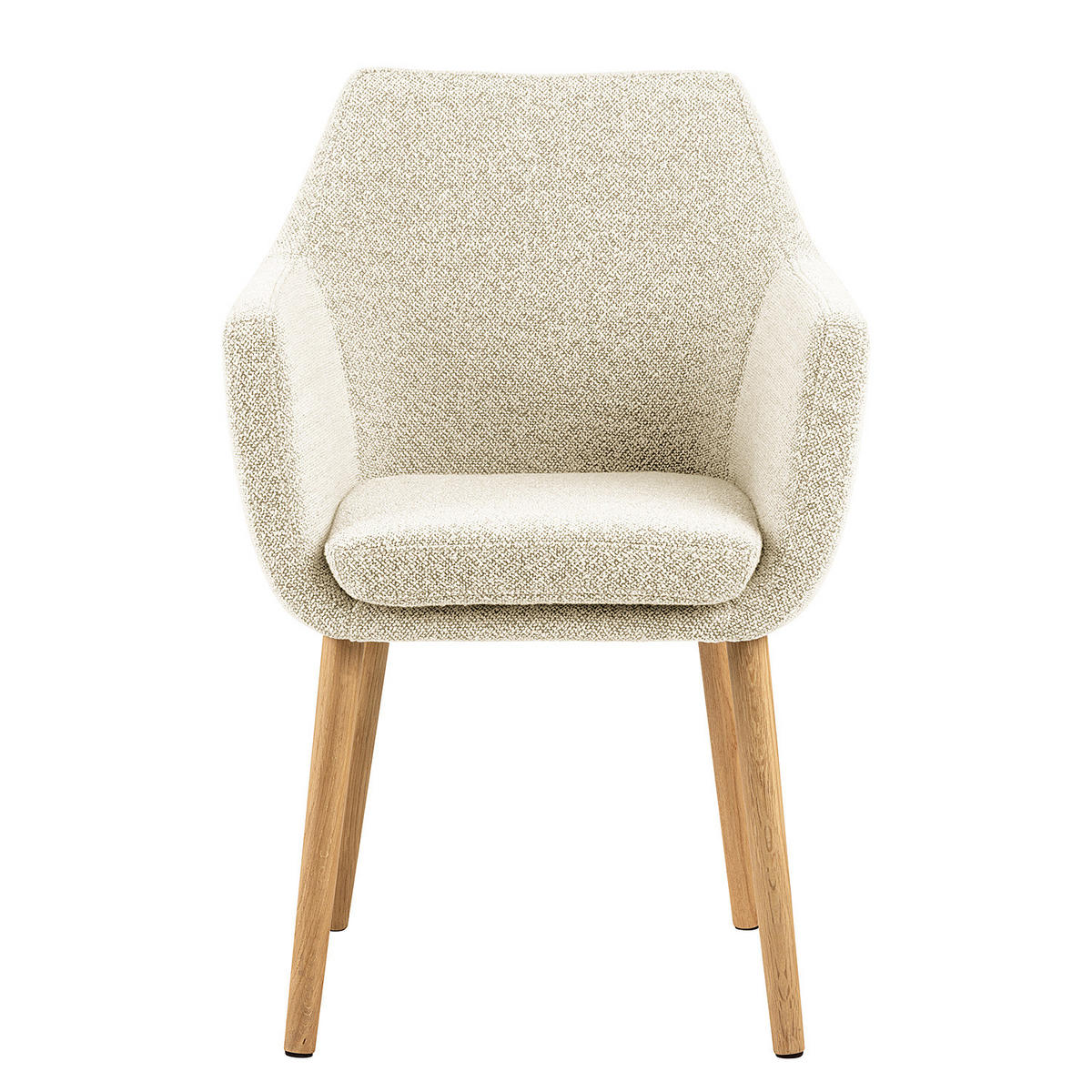 ARMLEHNENSTUHL - Creme, Textil (58/84/58cm) - home24