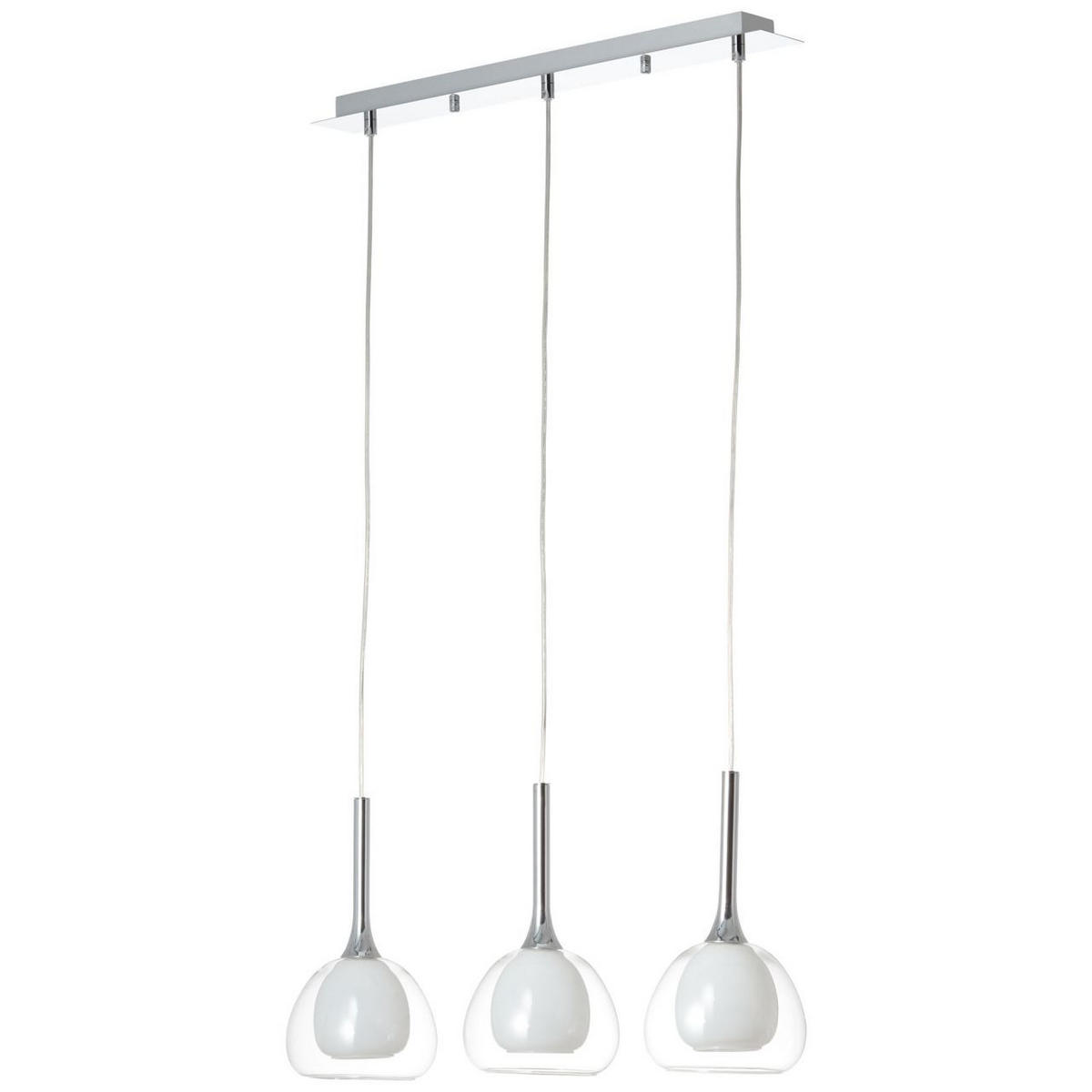 PENDELLEUCHTE Hadan 85573/15 - Weiß, Metall (16/66/120cm) - Brilliant