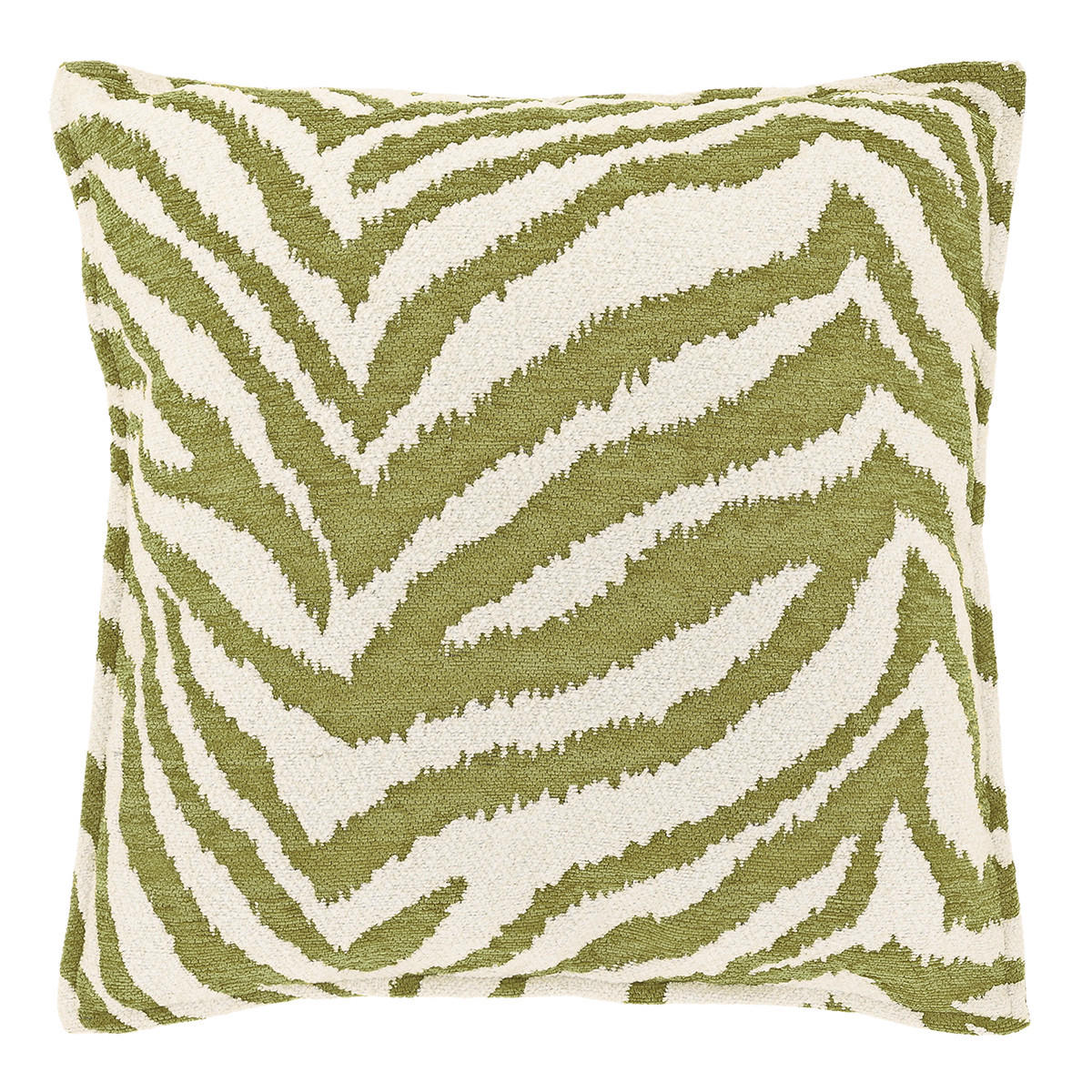 DEKOKISSEN Rowan Grün 45/45/8 cm - Grün, Textil (45/45cm) - Unique Living