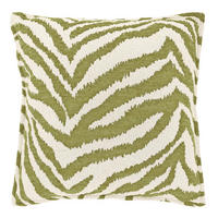 DEKOKISSEN Rowan Grün 45/45/8 cm - Grün, Textil (45/45cm) - Unique Living